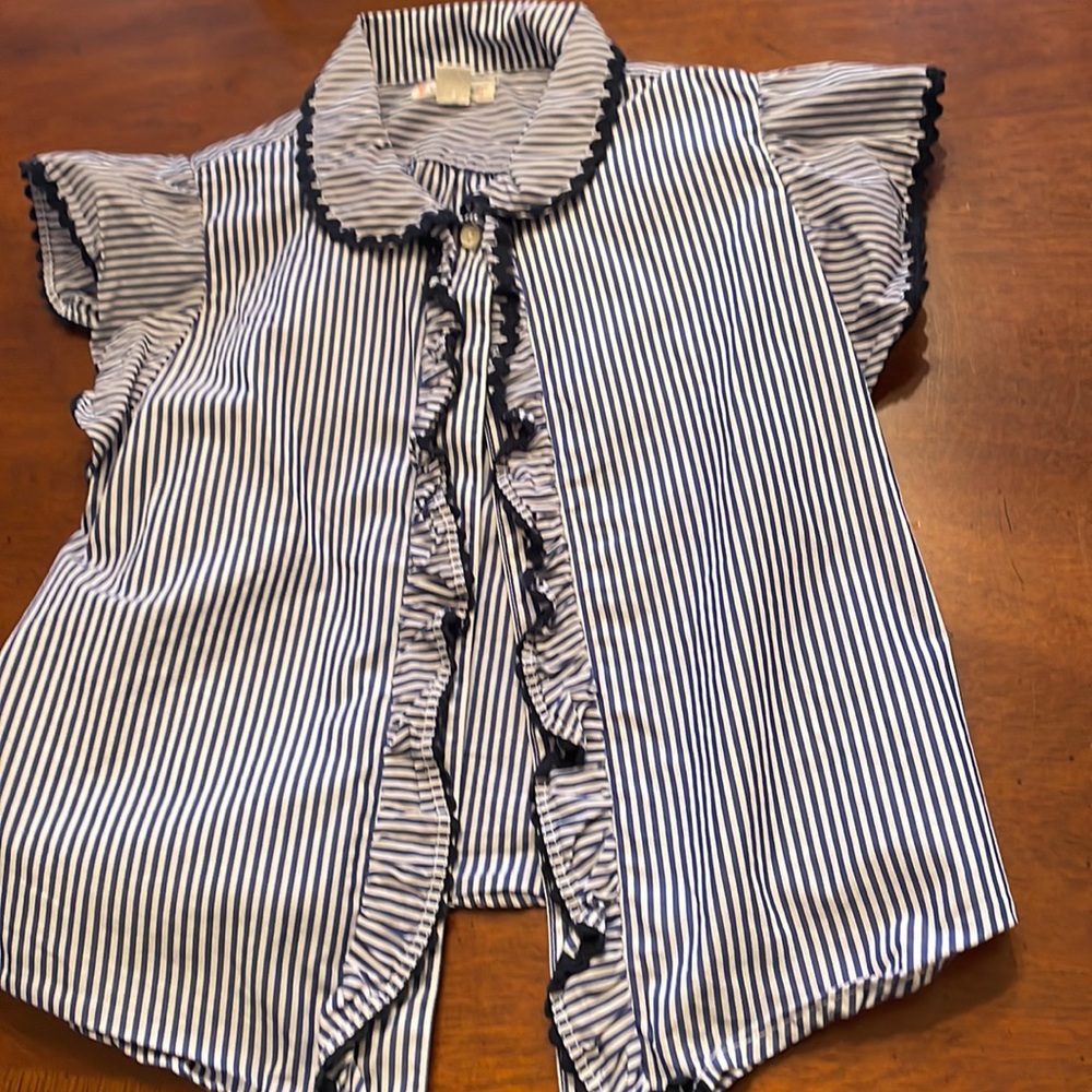 Girls size 7 Crewcuts blouse